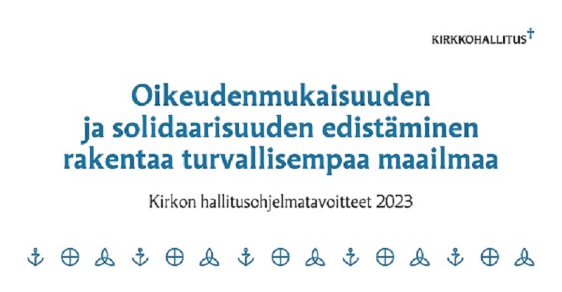 Oikeudenmukaisuuden ja solidarisuuden edistäminen rakentaa turvallisempaa maailmaa.