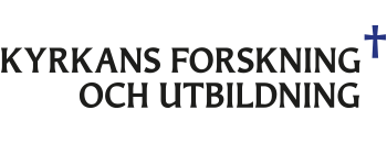 Kyrkans forskning och utbildning logo.