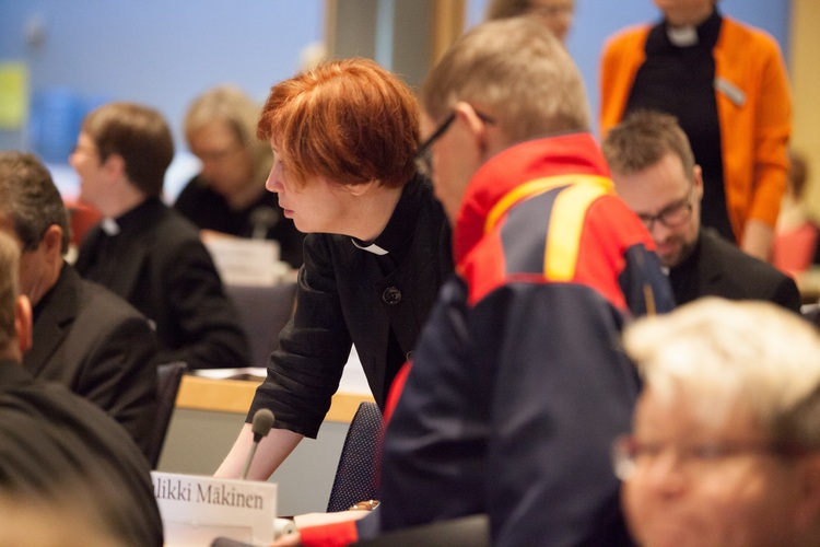 Länken leder till sida med fakta om beslutsfattande i kyrkan.