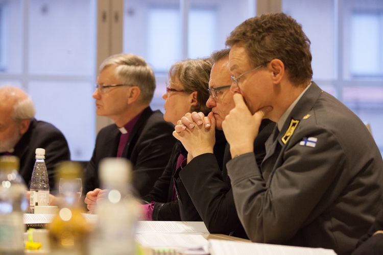 Chaplain General at the bischops meeting.