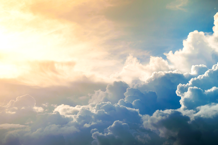 Clouds.