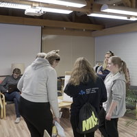 Öppna bilden i större format Open Space inför arbetet med motionerna