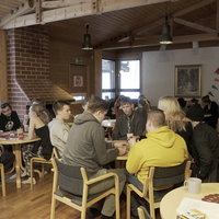 Öppna bilden i större format Kaffe paus i FMS´Café 160