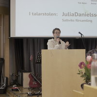 Julia Danielsson har ordet