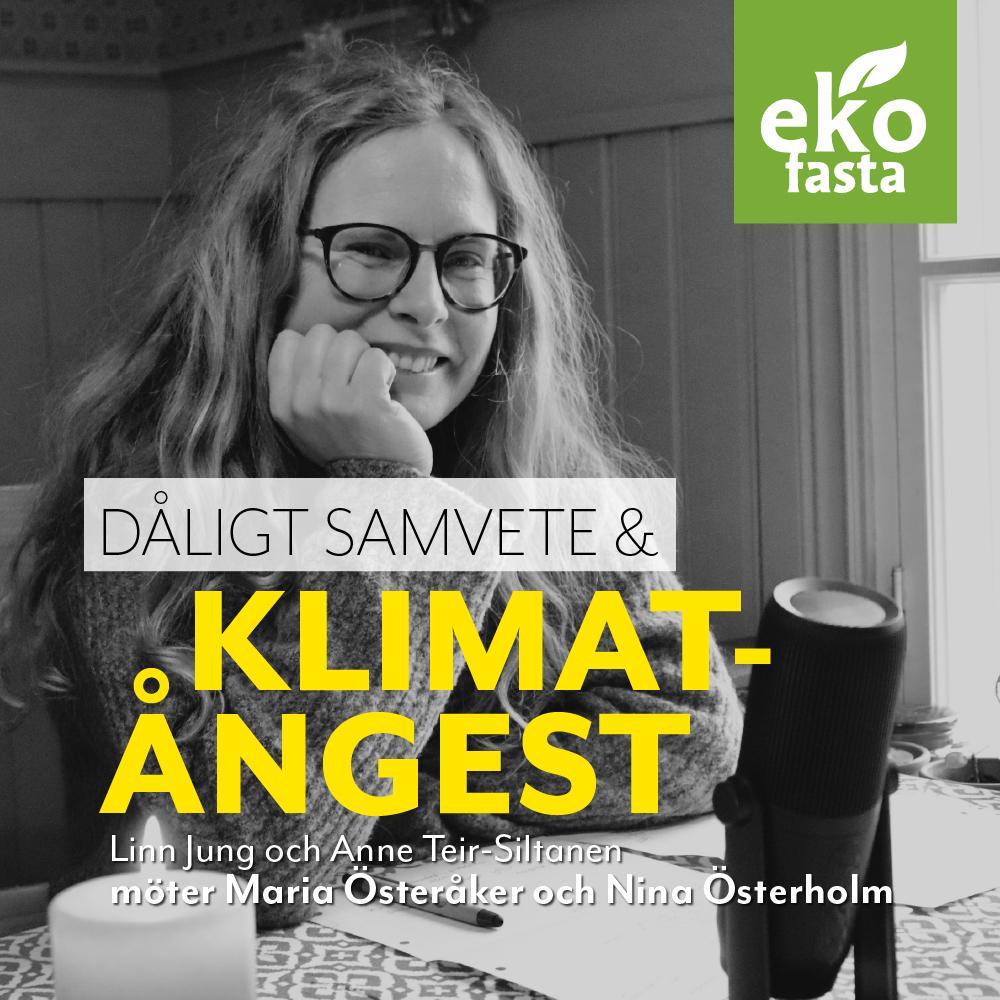 Det är svårt att göra rätt när vardag är tajt. I det här andra avsnittet Ekofasta-podden träffar vi författaren och den självhushållande ekonomidoktorn Maria Österåker. Vi träffar också trebarnsmamman Nina Österholm som upplever att valen i vardagen är många och svåra. Har Maria några goda råd att ge henne? 
