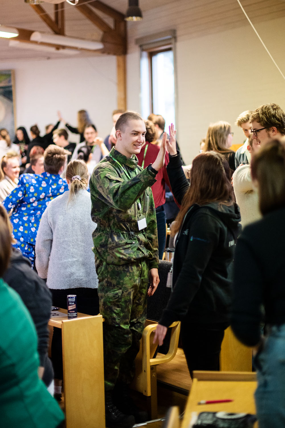 Öppna bilden i större format Ännu lite high five.