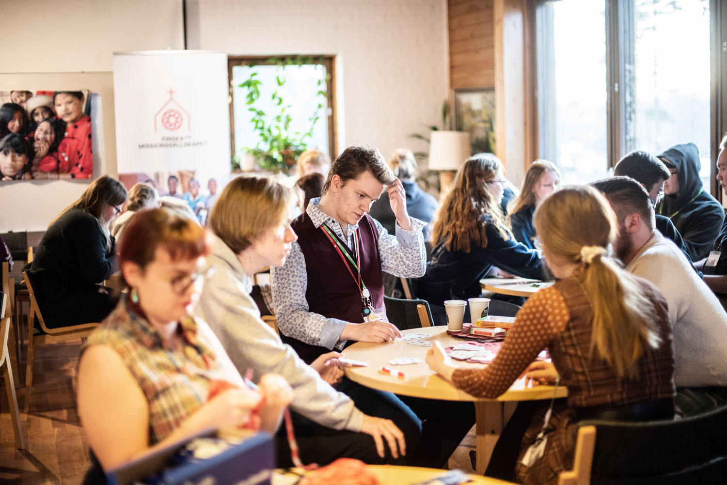 Öppna bilden i större format Paus i caféet.