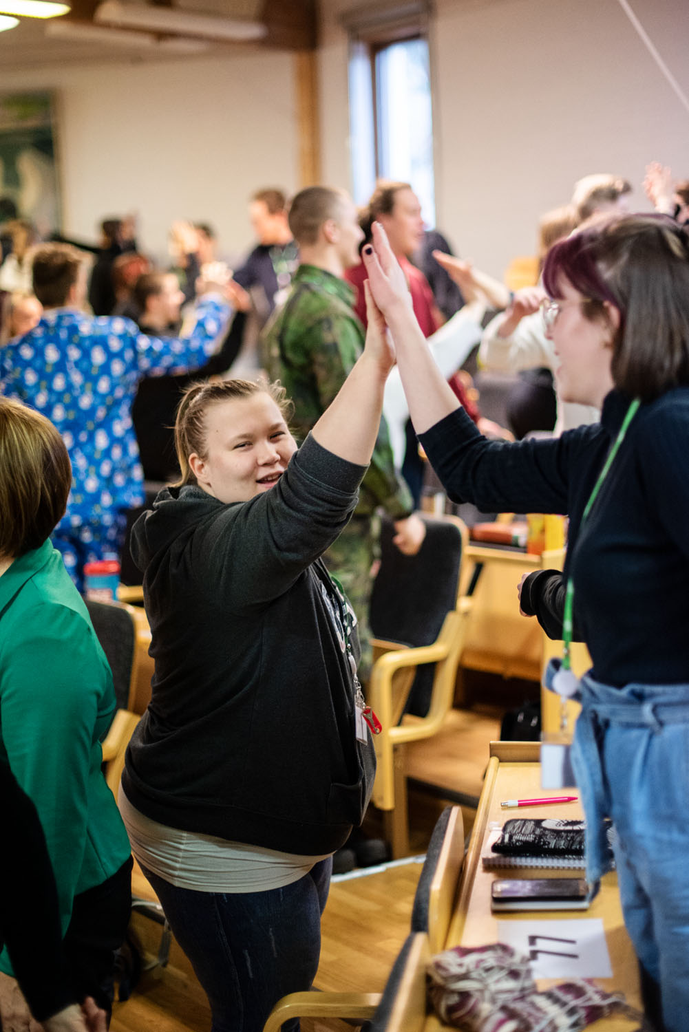 Öppna bilden i större format High five!