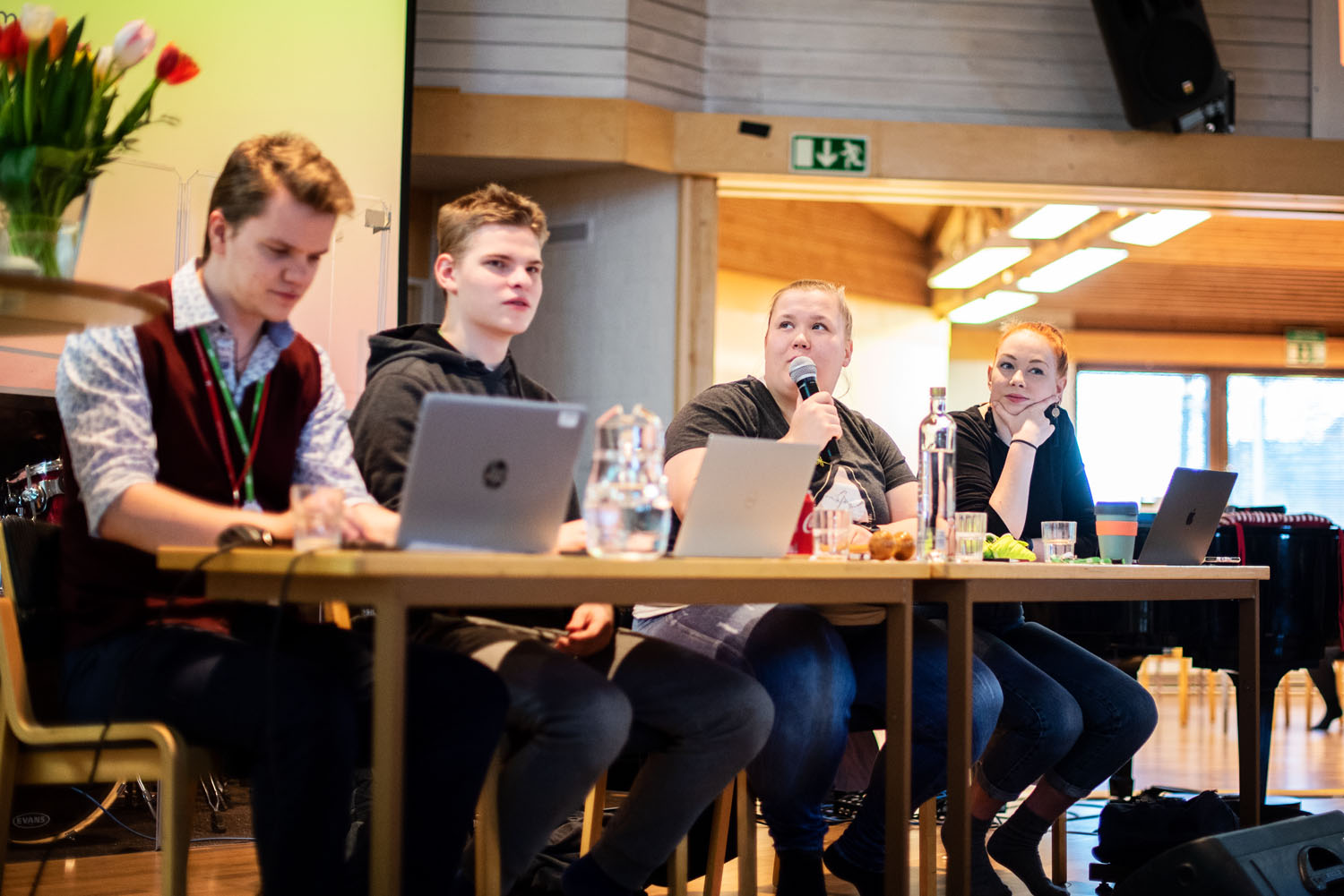 Öppna bilden i större format Årets presidium.