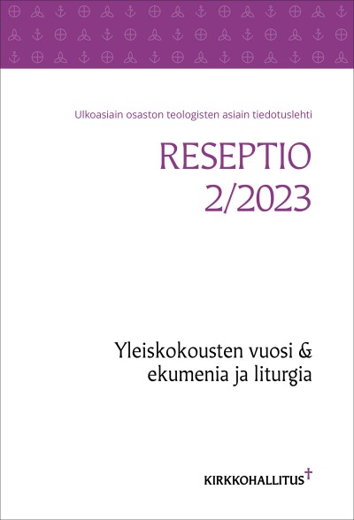 Reseptio 2/2023 kansikuva