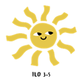 Piirrosaurinko - ilo.