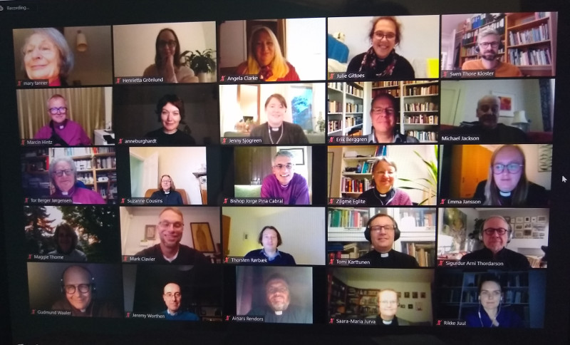Porvono-yhteisön teologinen konferenssi 2020, videokokous.