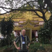 Komulainen buddhalais-kristillisessä konferenssissa Myanmarissa 2017
