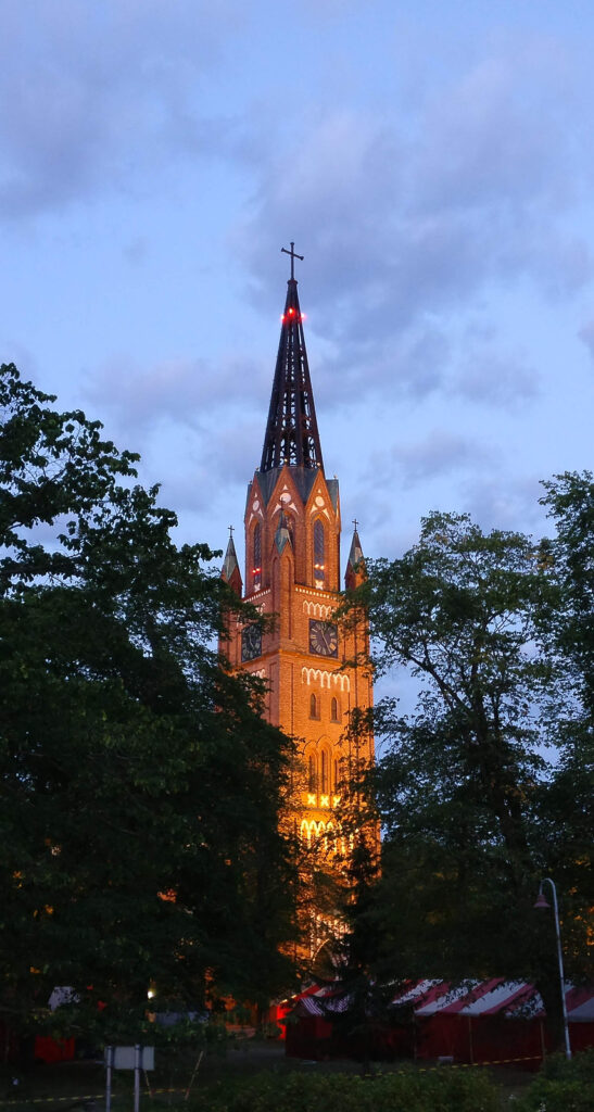 Keski-Porin kirkko. Kuva: Janne Puustelli.